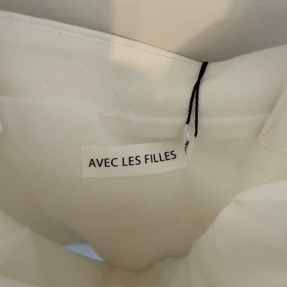 Avec Les Filles Womens White Denim Sweetheart Neckline Button Up Vest Top XS - Picture 8 of 12